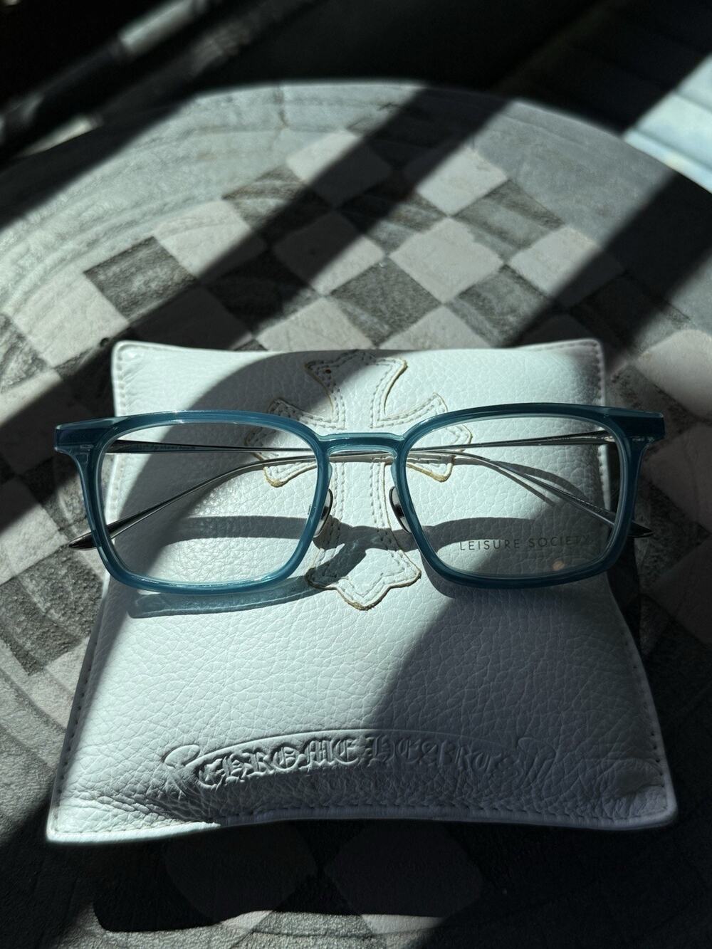 Leisure Society Alhambra Azure 52-19-145 Blue Teal Eyeglasses Frames